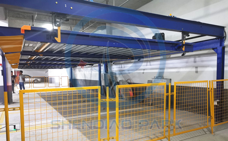 浙江臺州工廠案例:神雕智能雙層簡易升降機械車位